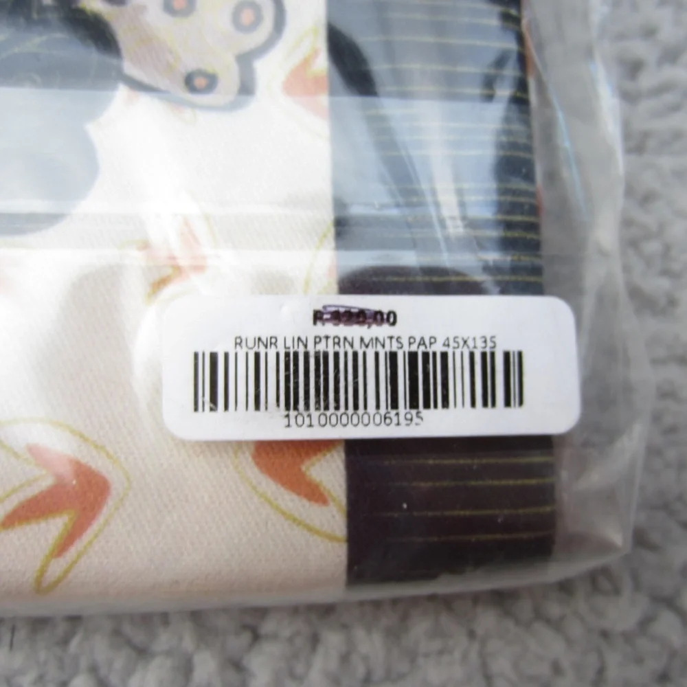Table Runner 45x135cm/ 18''x53'' Holidays Anmial Print New‎